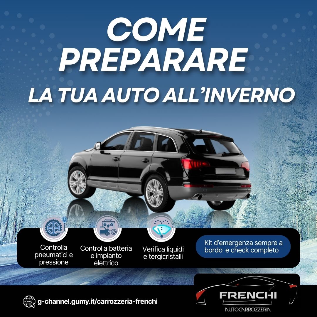 Come preparare la tua auto all’inverno: i nostri consigli Come preparare la tua auto all’inverno: i nostri consigli