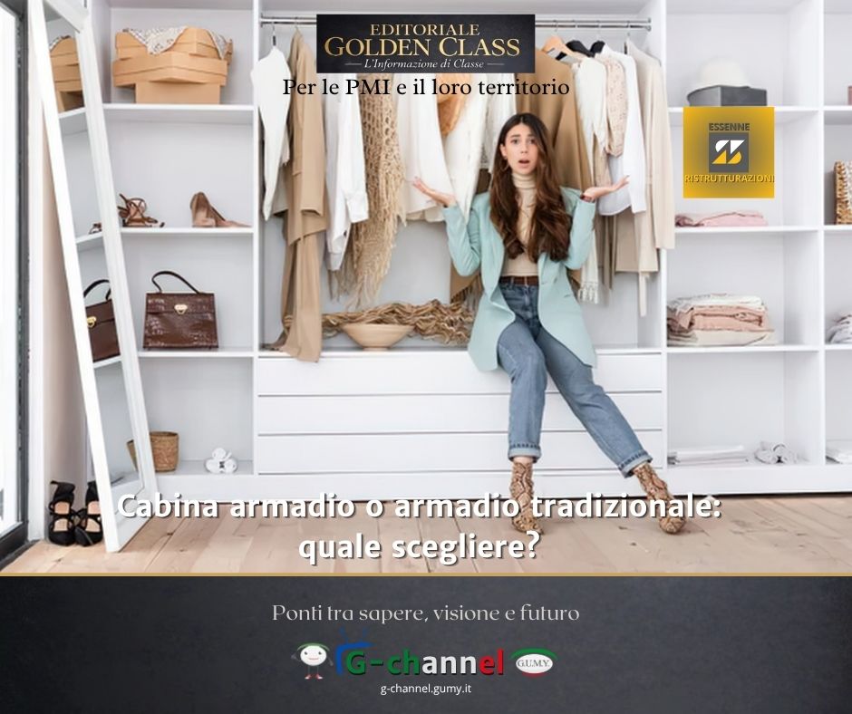 Cabina armadio o armadio tradizionale: quale scegliere?