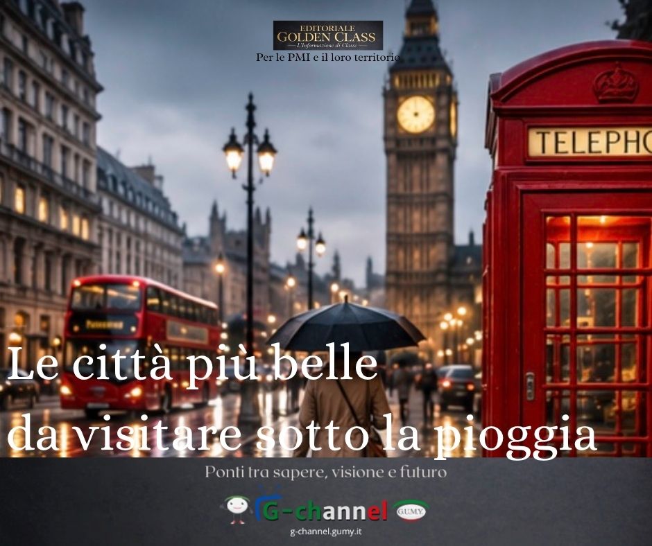 Le città più belle da visitare sotto la pioggia
