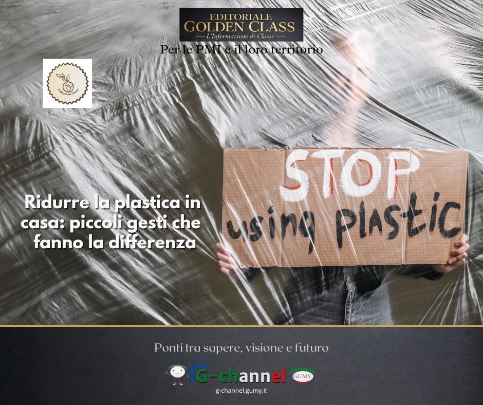 Ridurre la plastica in casa: piccoli gesti che fanno la differenza