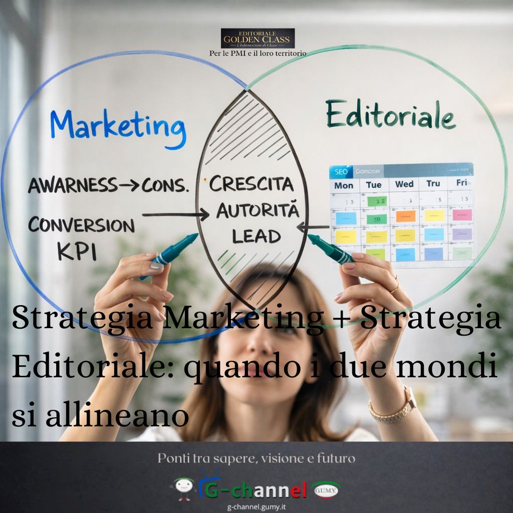 Strategia Marketing e Strategia Editoriale: quando i due mondi si allineano