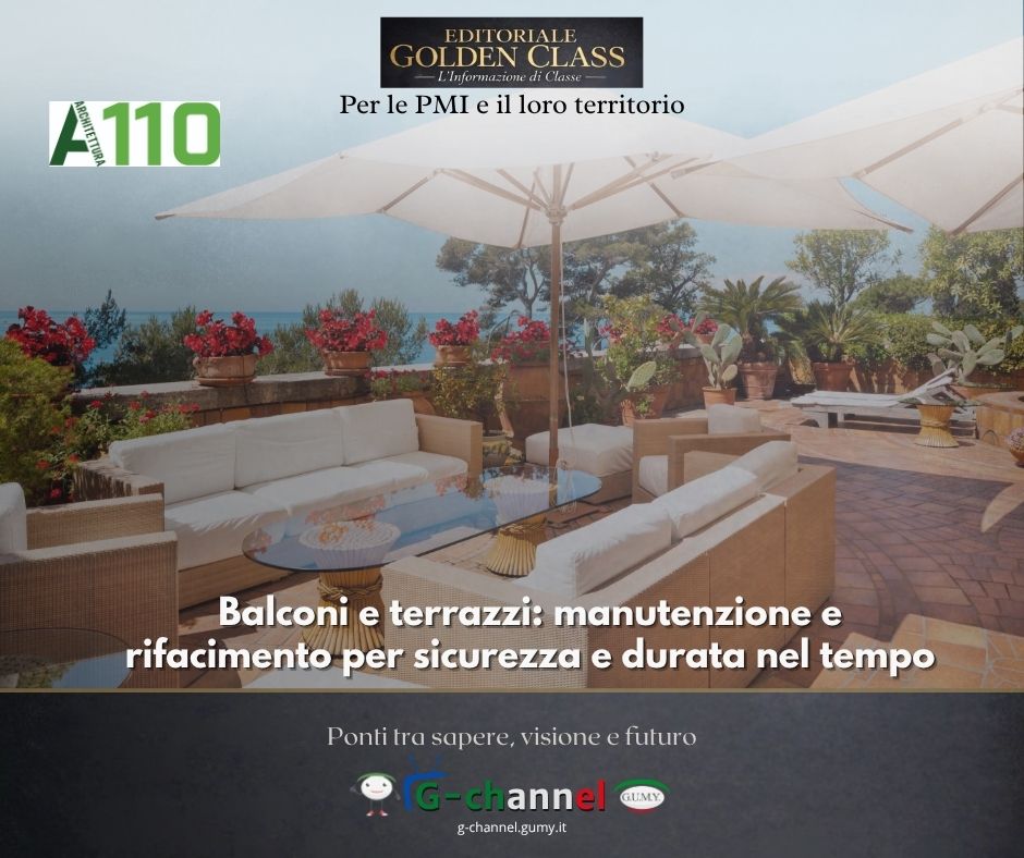 Balconi e terrazzi: manutenzione e rifacimento per sicurezza e durata nel tempo