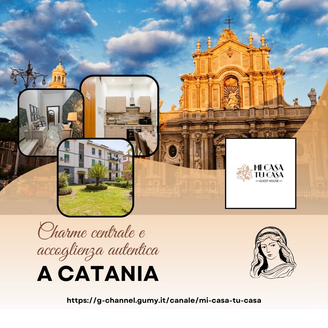 Vivi Catania come se fossi a casa: soggiorno al Mi Casa Tu Casa