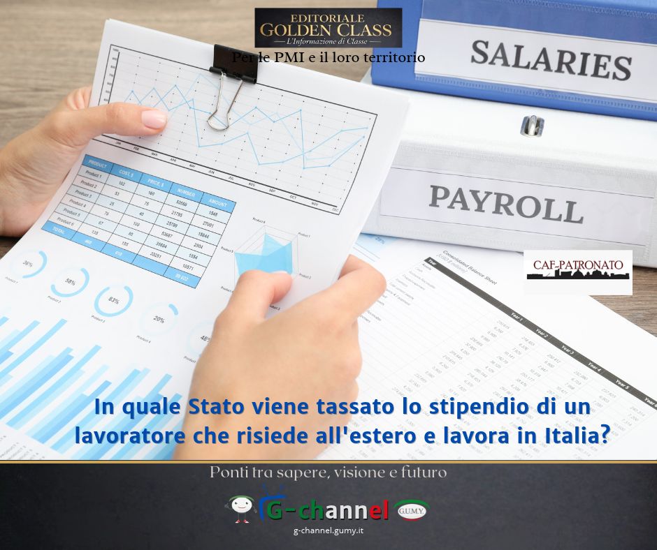 In quale Stato viene tassato lo stipendio di un lavoratore che risiede all'estero e lavora in Italia?