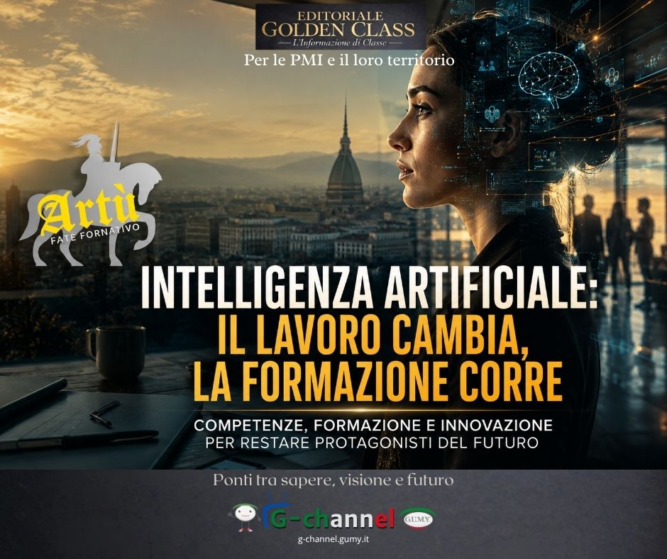 Intelligenza artificiale: il lavoro cambia, la formazione corre