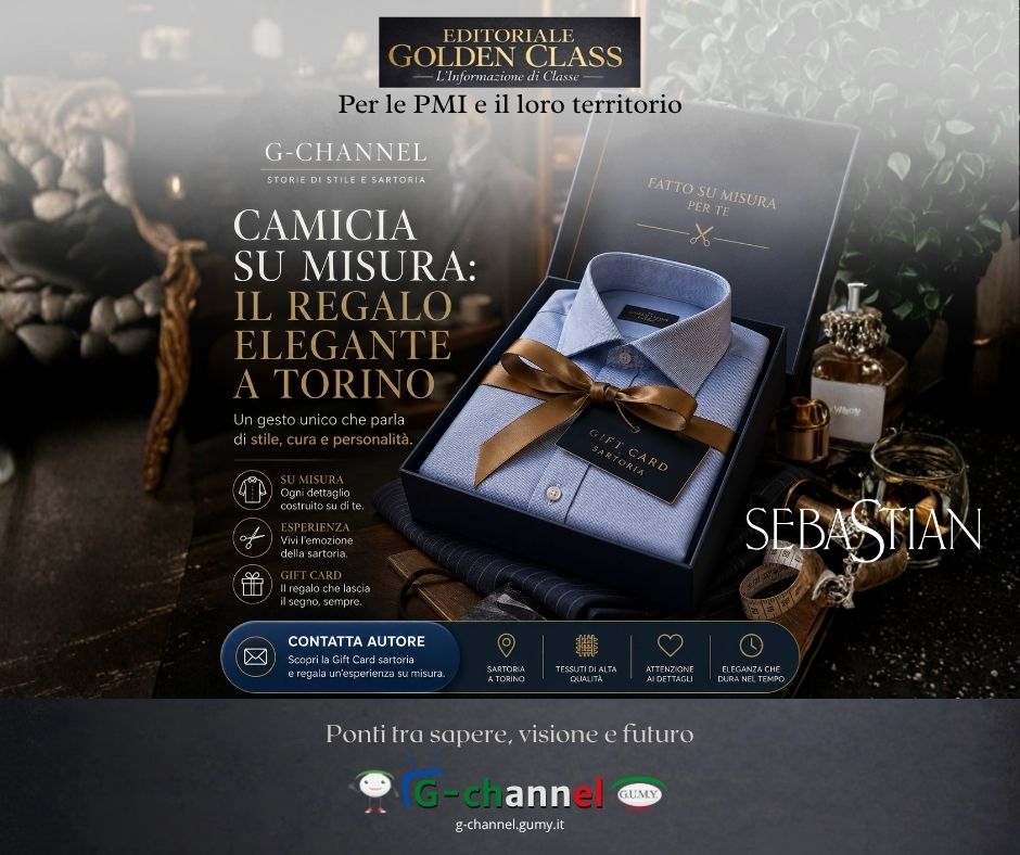 Camicia su misura: il regalo elegante a Torino