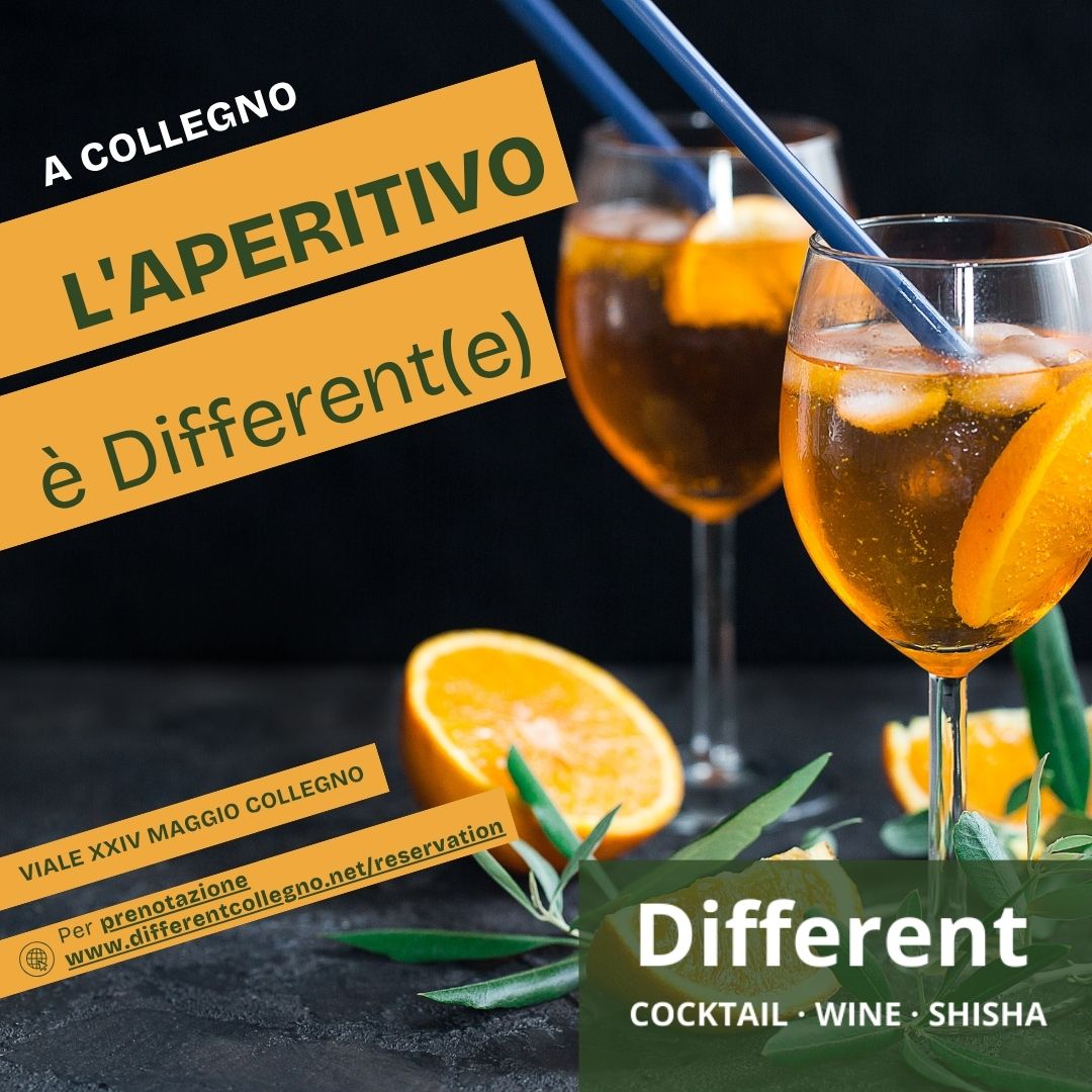 🥂 Aperitivo da Different: più di un semplice drink 🥂 Aperitivo da Different: più di un semplice drink