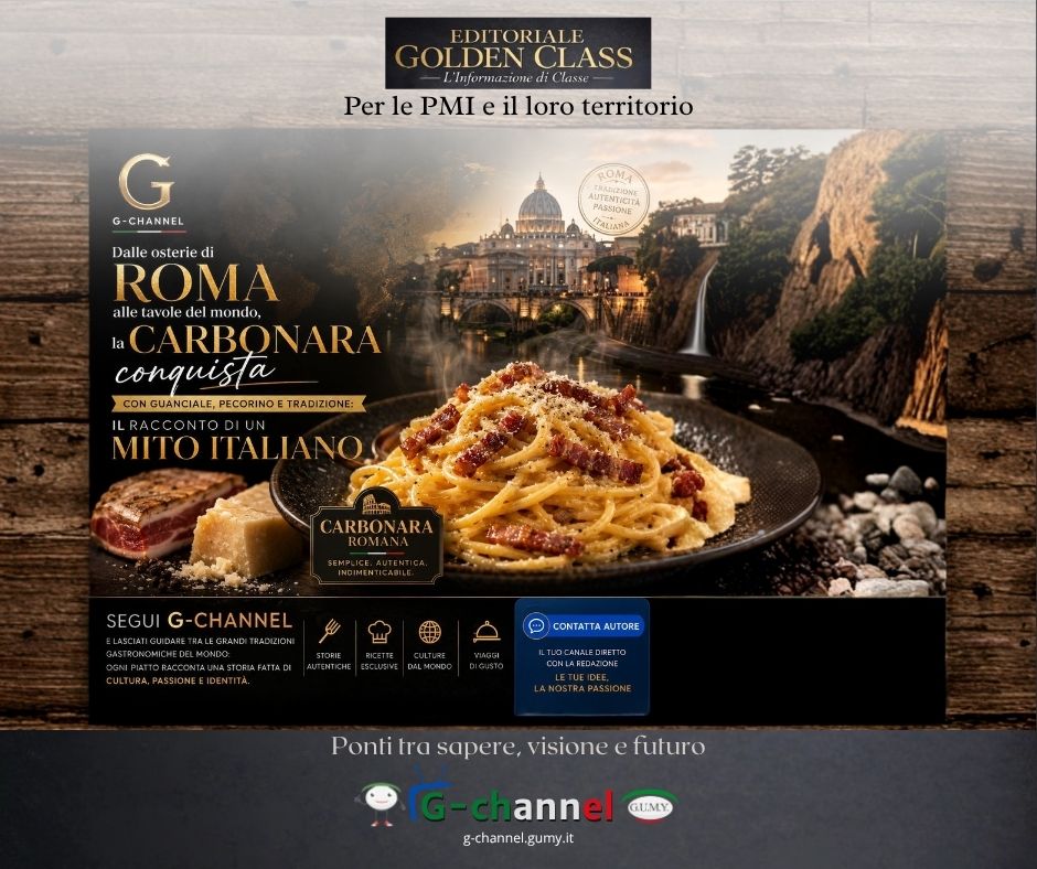 Carbonara romana: la pasta italiana amata nel mondo
