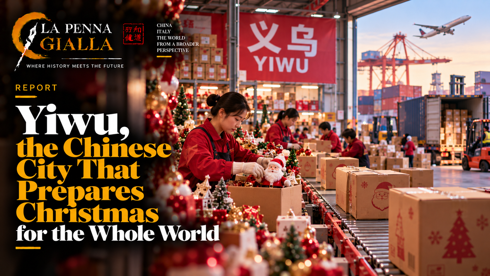 Yiwu, the Chinese City That Prepares Christmas for the Whole World