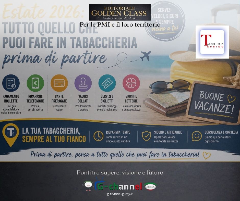 Estate 2026: tutto quello che puoi fare in tabaccheria prima di partire