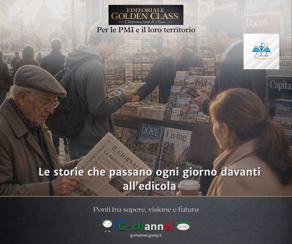 Le storie che passano ogni giorno davanti all’edicola