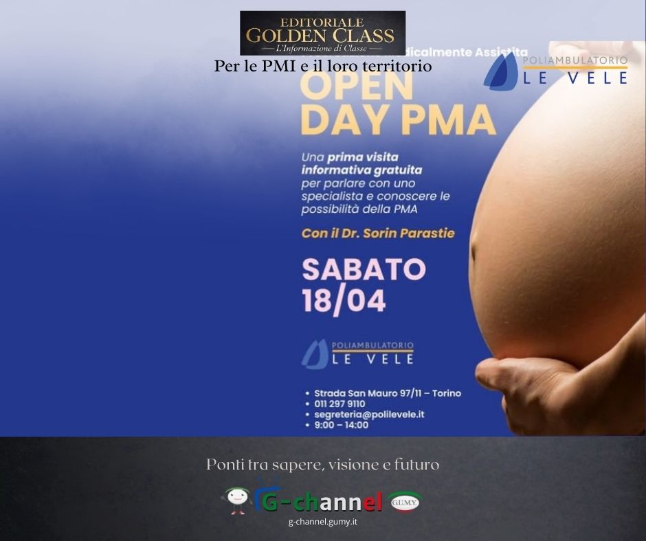 Open Day PMA a Torino al Poliambulatorio Le Vele