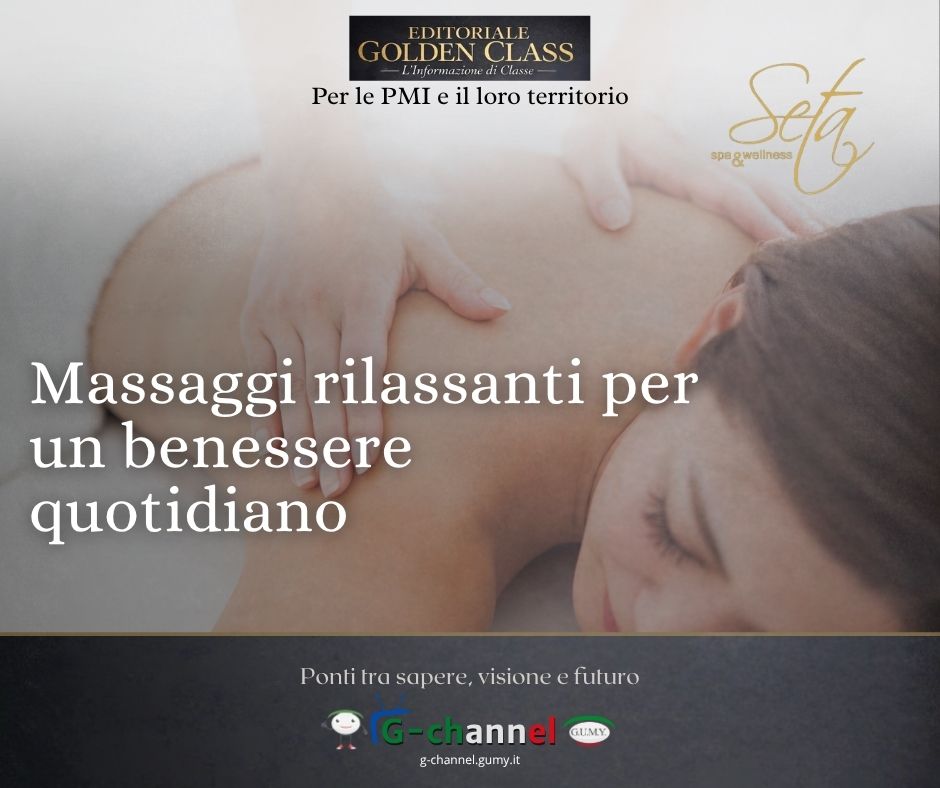 Massaggi rilassanti per un benessere quotidiano