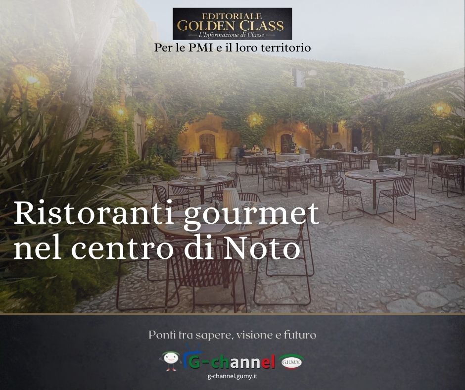 Ristoranti gourmet a Noto: un’esperienza tra gusto e territorio