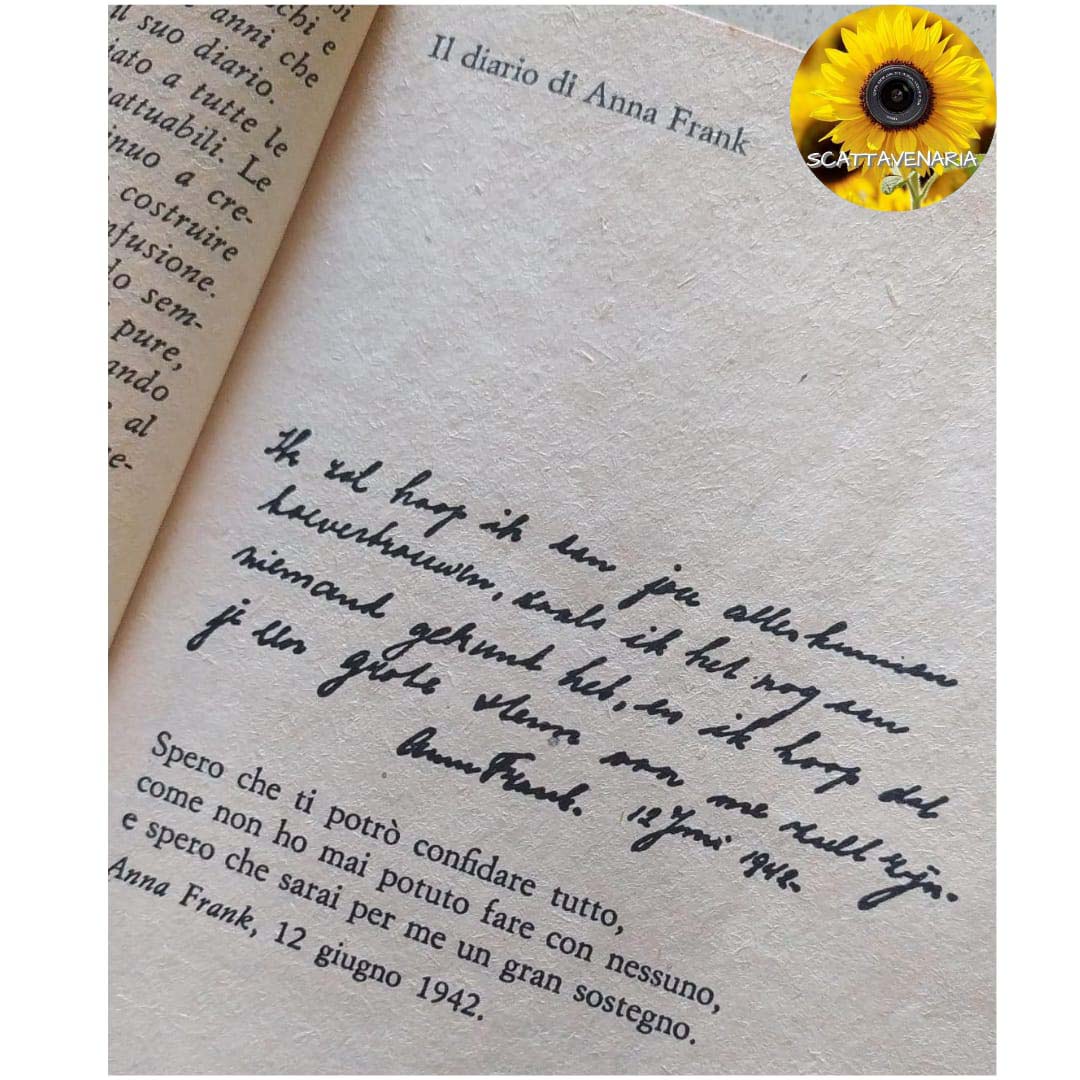 Anna Frank riceve un diario