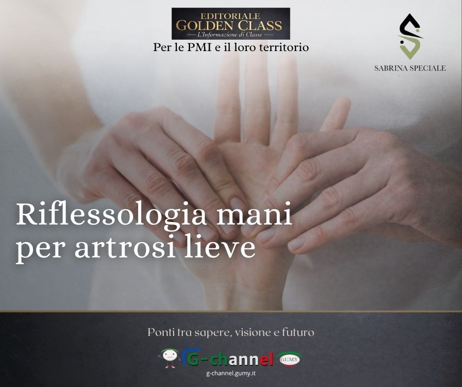 Riflessologia mani per artrosi lieve