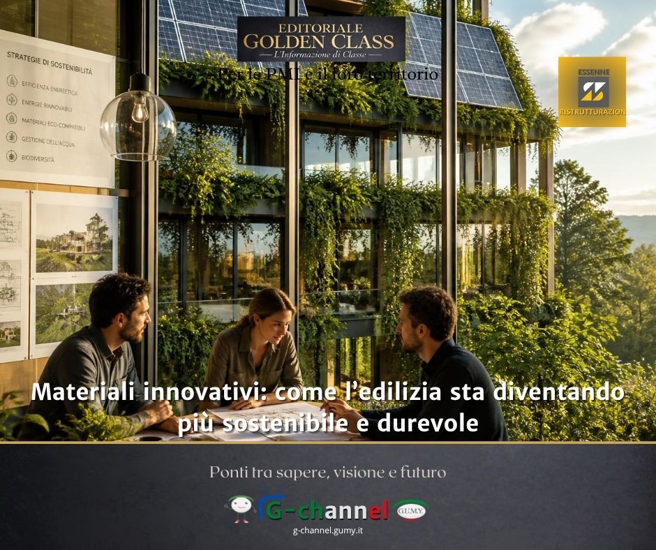 Materiali innovativi: come l’edilizia sta diventando più sostenibile e durevole