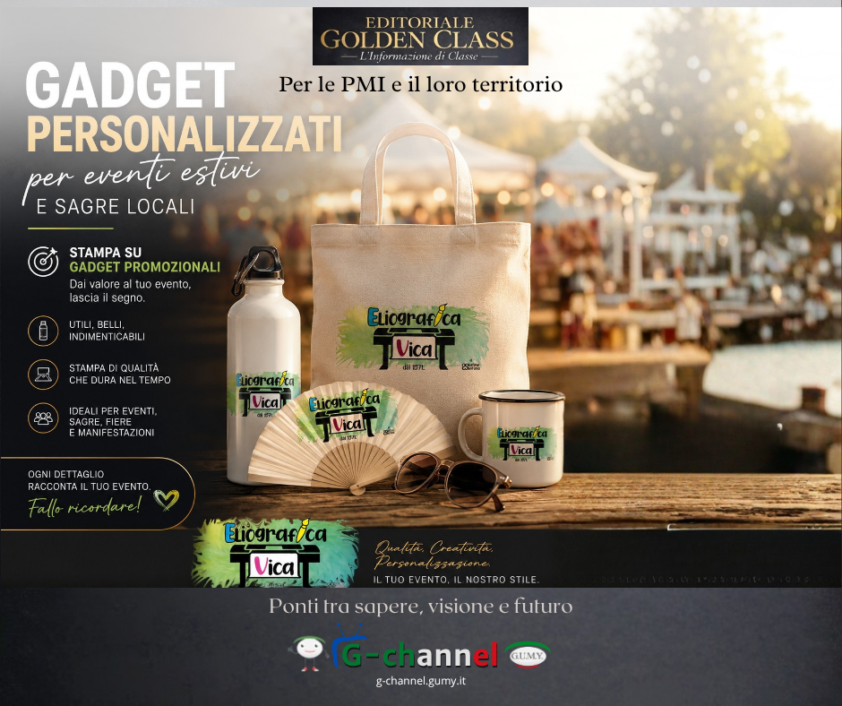 Gadget personalizzati per eventi estivi e sagre locali