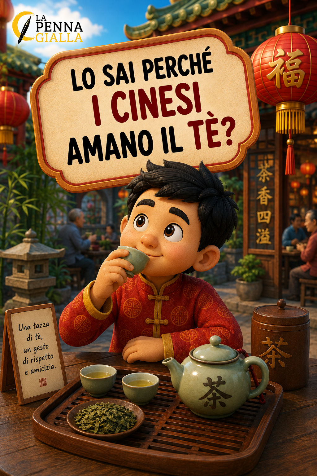 LO SAI PERCHÉ IN CINA I CINESI AMANO COSÌ TANTO IL TÈ?