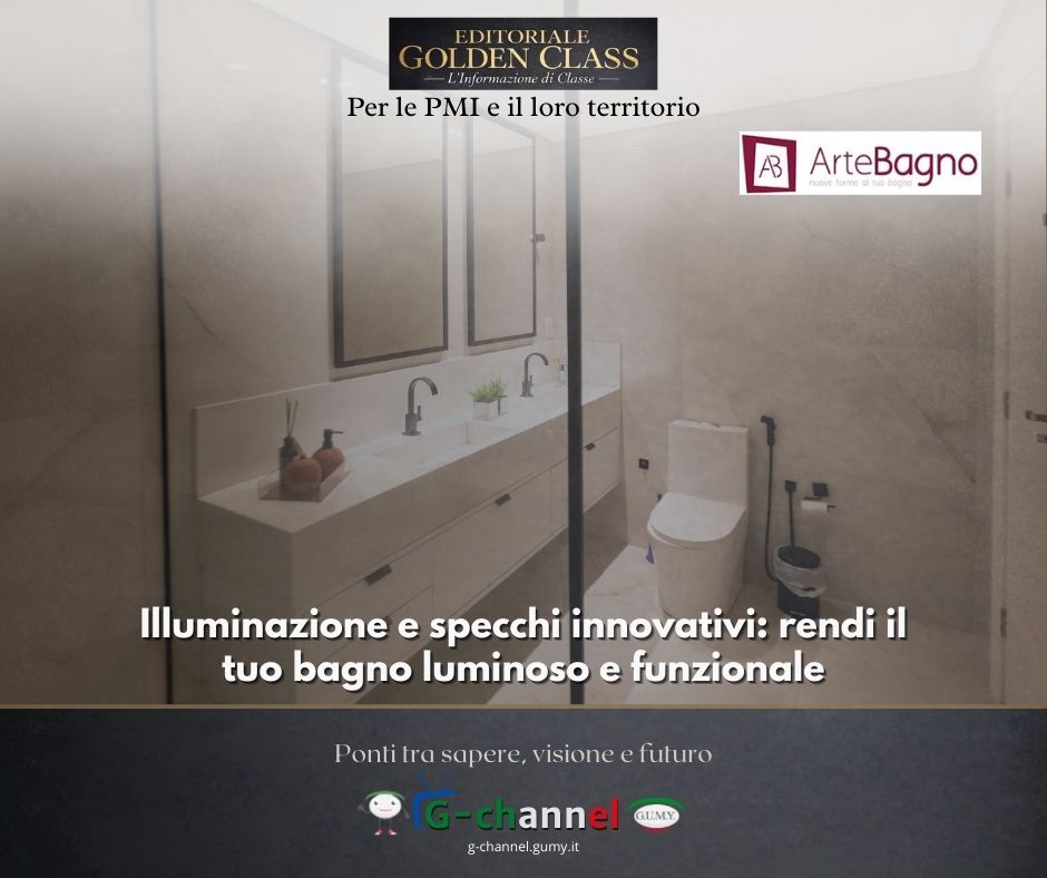 Illuminazione e specchi innovativi: rendi il tuo bagno luminoso e funzionale