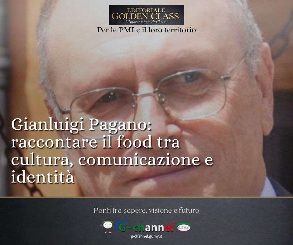 Gianluigi Pagano: raccontare il food tra cultura, comunicazione e identità