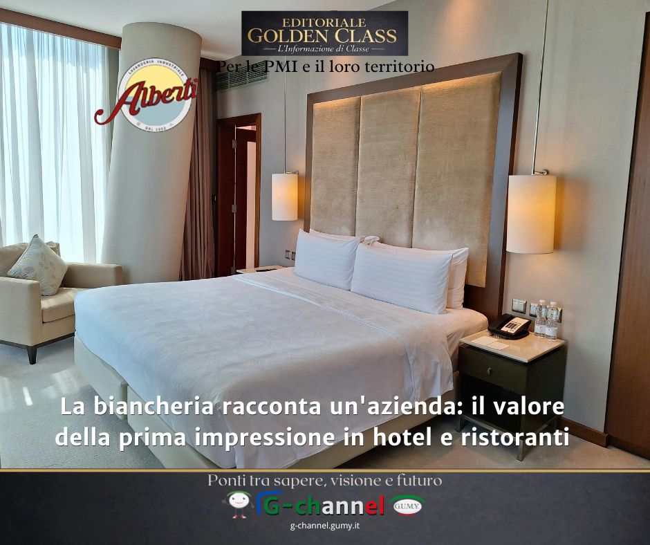 La biancheria racconta un'azienda: il valore della prima impressione in hotel e ristoranti