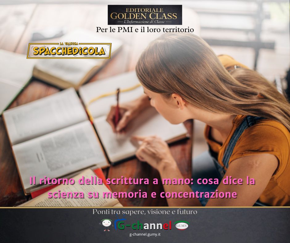 Il ritorno della scrittura a mano: cosa dice la scienza su memoria e concentrazione