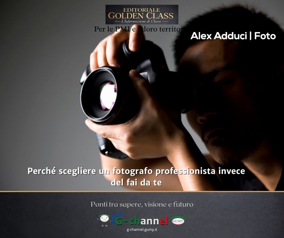 Perché scegliere un fotografo professionista