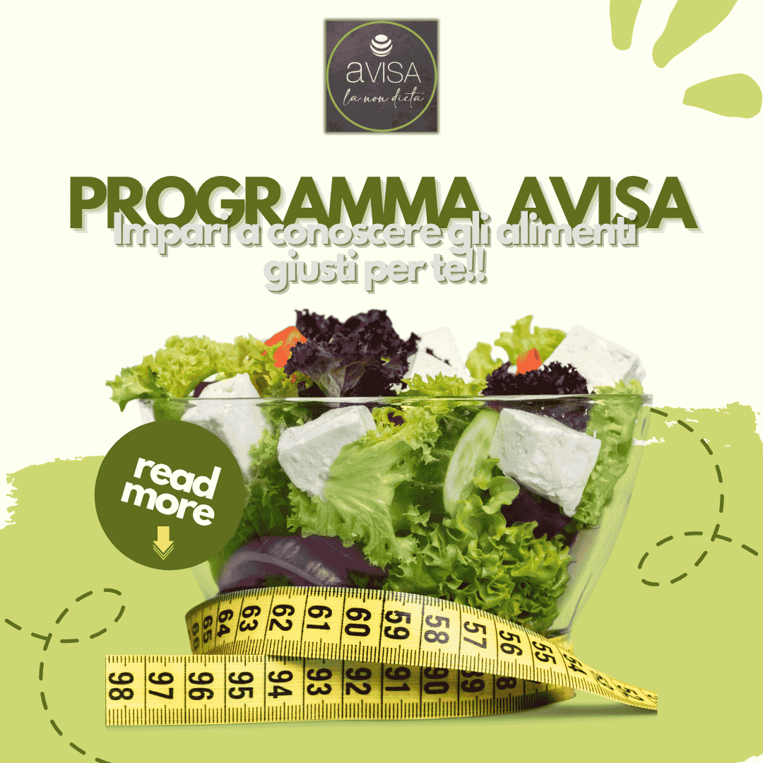 Programma di Avisa: dimagrire con gusto e leggerezza! Programma di Avisa: dimagrire con gusto e leggerezza!