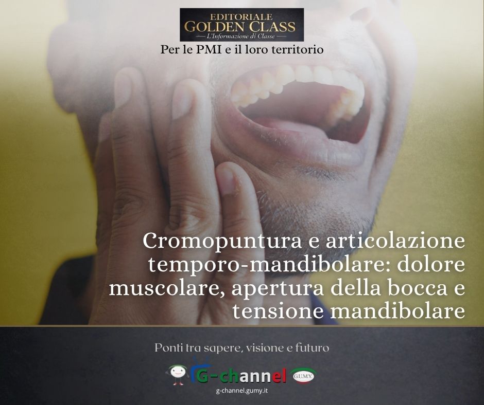 Cromopuntura e articolazione temporo-mandibolare: dolore muscolare, apertura della bocca e tensione