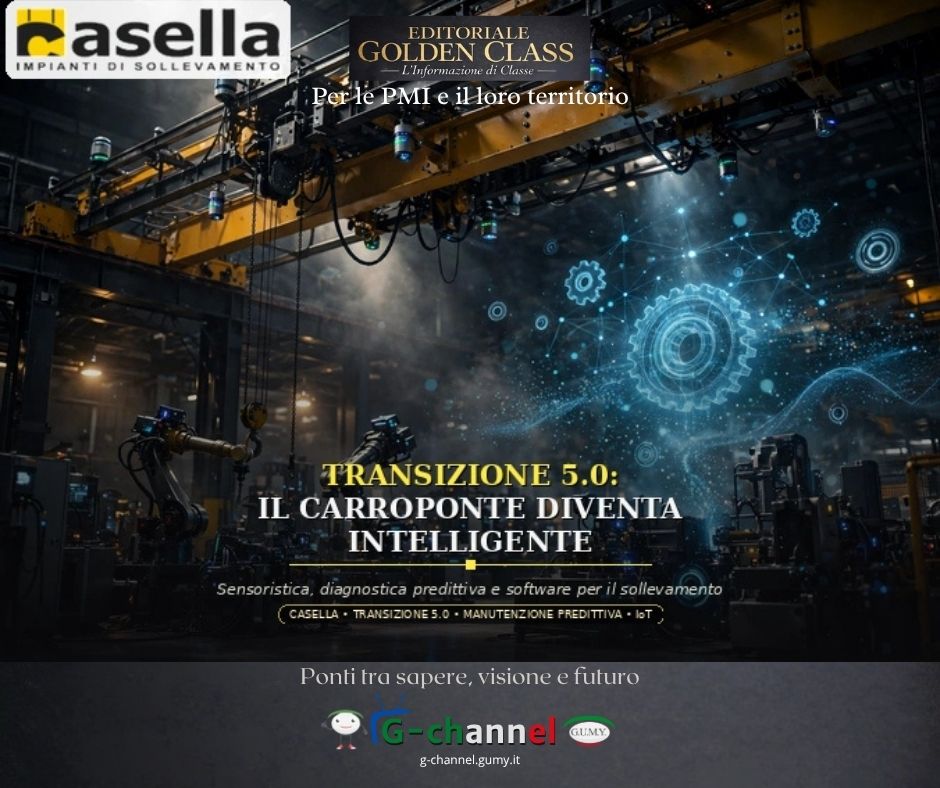 Transizione 5.0: il carroponte diventa intelligente
