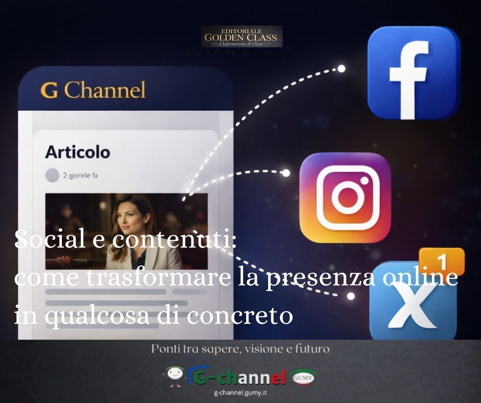 Social e contenuti: come trasformare la presenza online in qualcosa di concreto