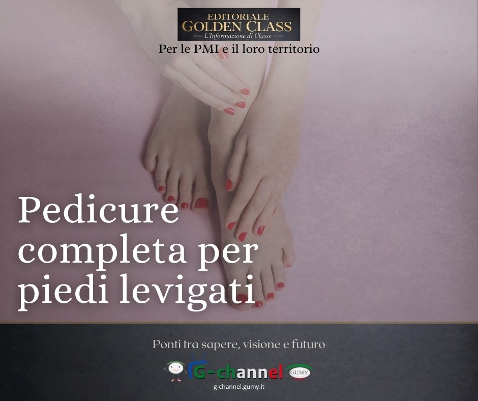 Pedicure completa per piedi levigati con Blu Beauty Estetica Avanzata