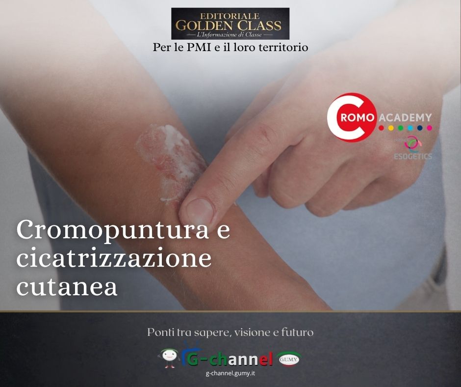 Cromopuntura e cicatrizzazione cutanea