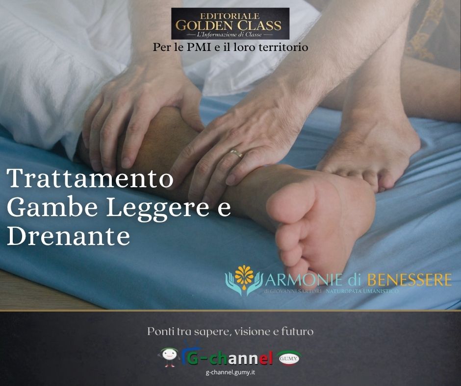 Trattamento Gambe Leggere e Drenante