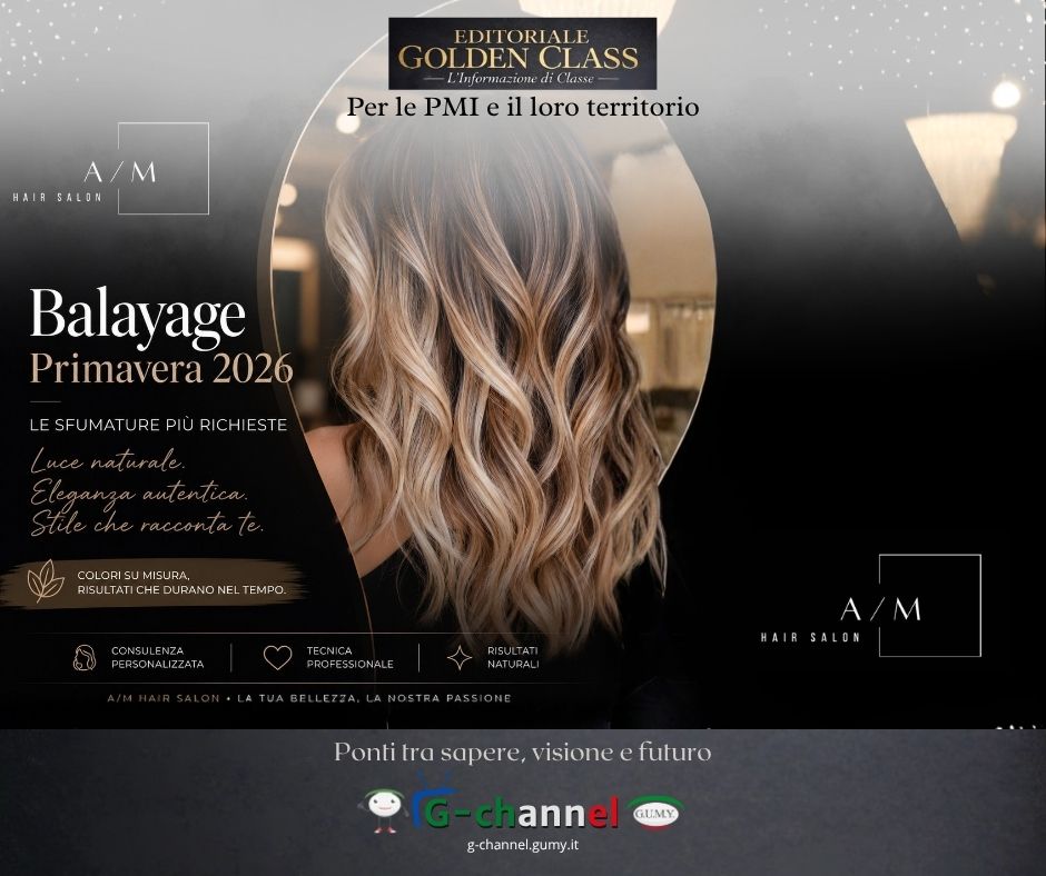 Balayage primavera 2026: le sfumature più richieste da A/M Hair Salon