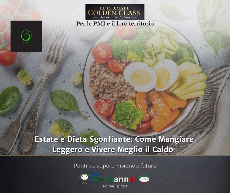 Estate e Dieta Sgonfiante: Come Mangiare Leggero e Vivere Meglio il Caldo