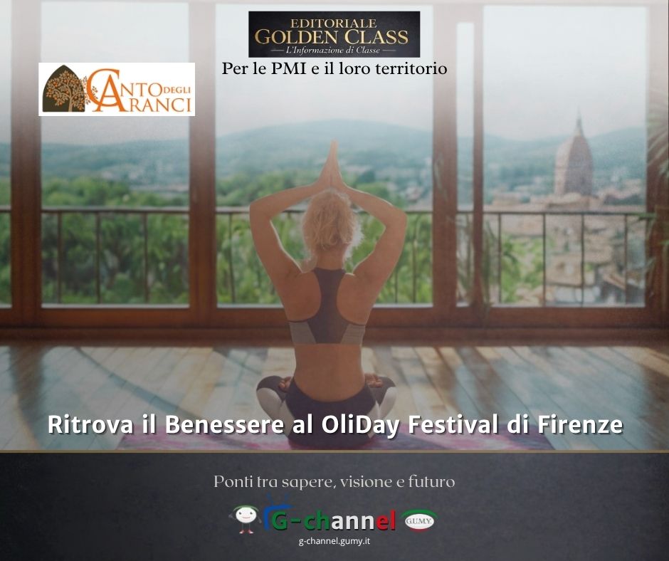 Ritrova il Benessere al OliDay Festival di Firenze