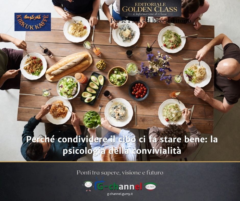 Perché condividere il cibo ci fa stare bene: la psicologia della convivialità