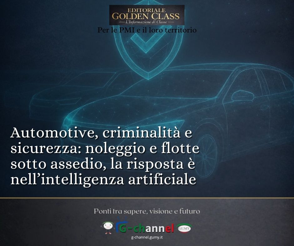 Automotive, criminalità e sicurezza: noleggio e flotte sotto assedio, la risposta è nell’intelligenza artificiale