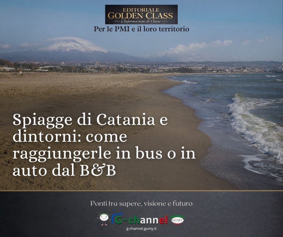 Spiagge di Catania e dintorni: come raggiungerle in bus o in auto