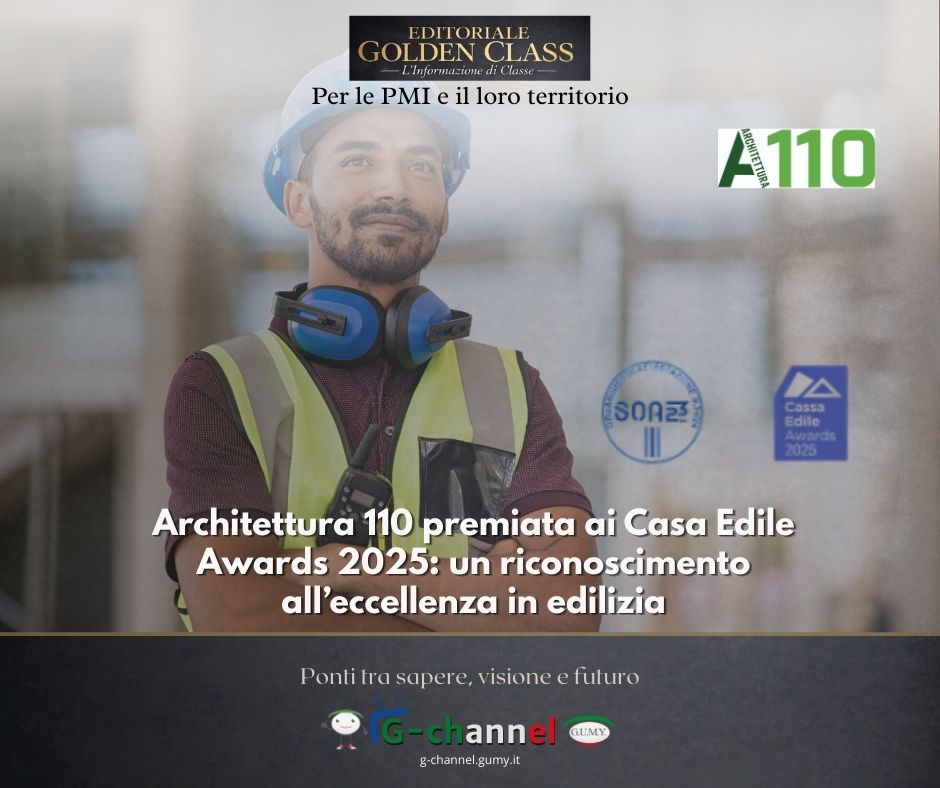 Architettura 110 premiata ai Casa Edile Awards 2025