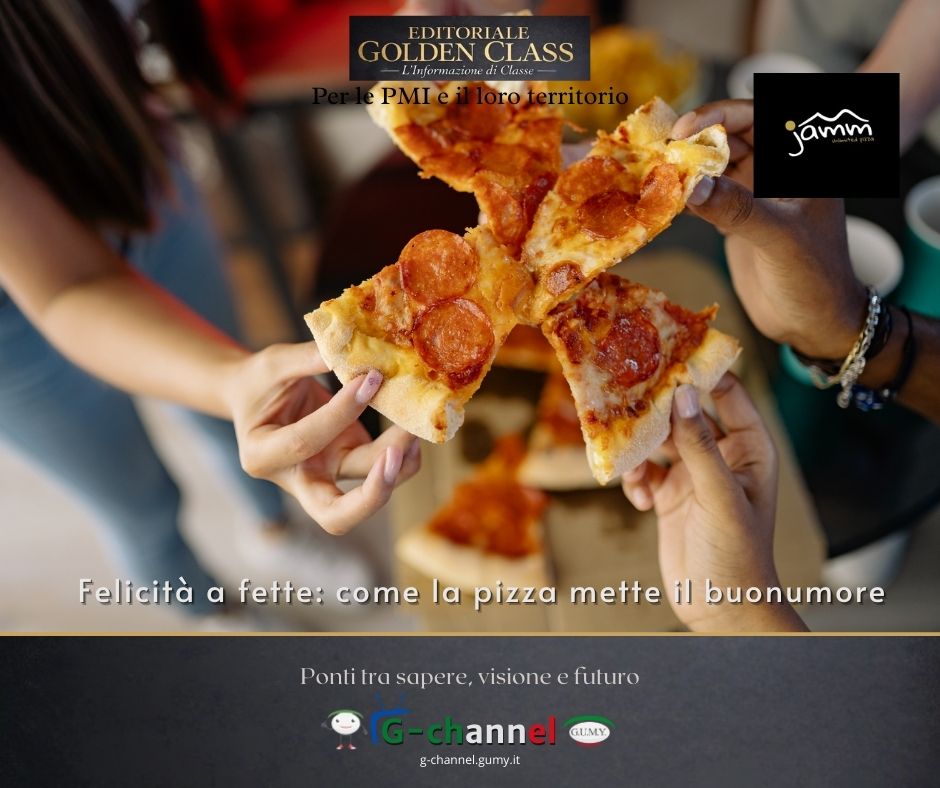 Felicità a fette: come la pizza mette il buonumore