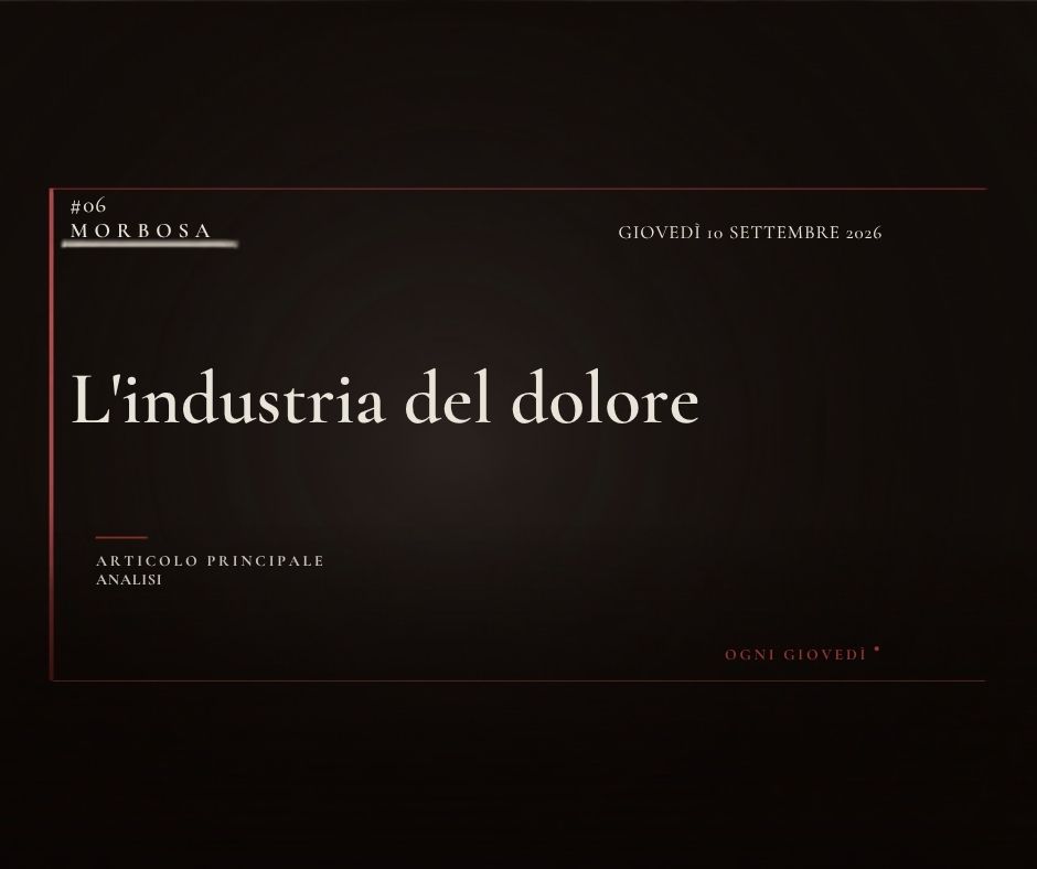 L'industria del dolore