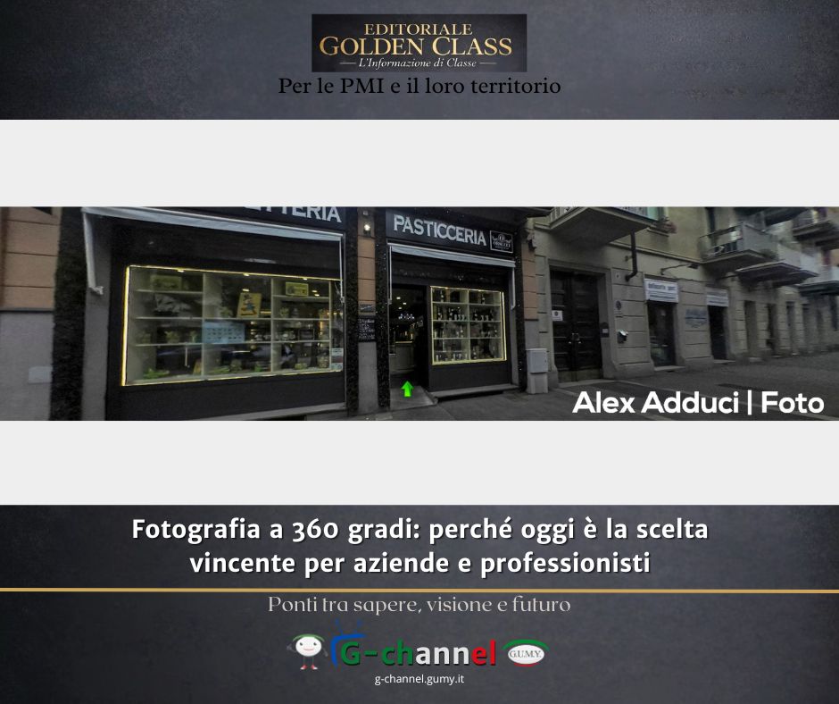 Fotografia a 360 gradi: perché oggi è la scelta vincente per aziende e professionisti
