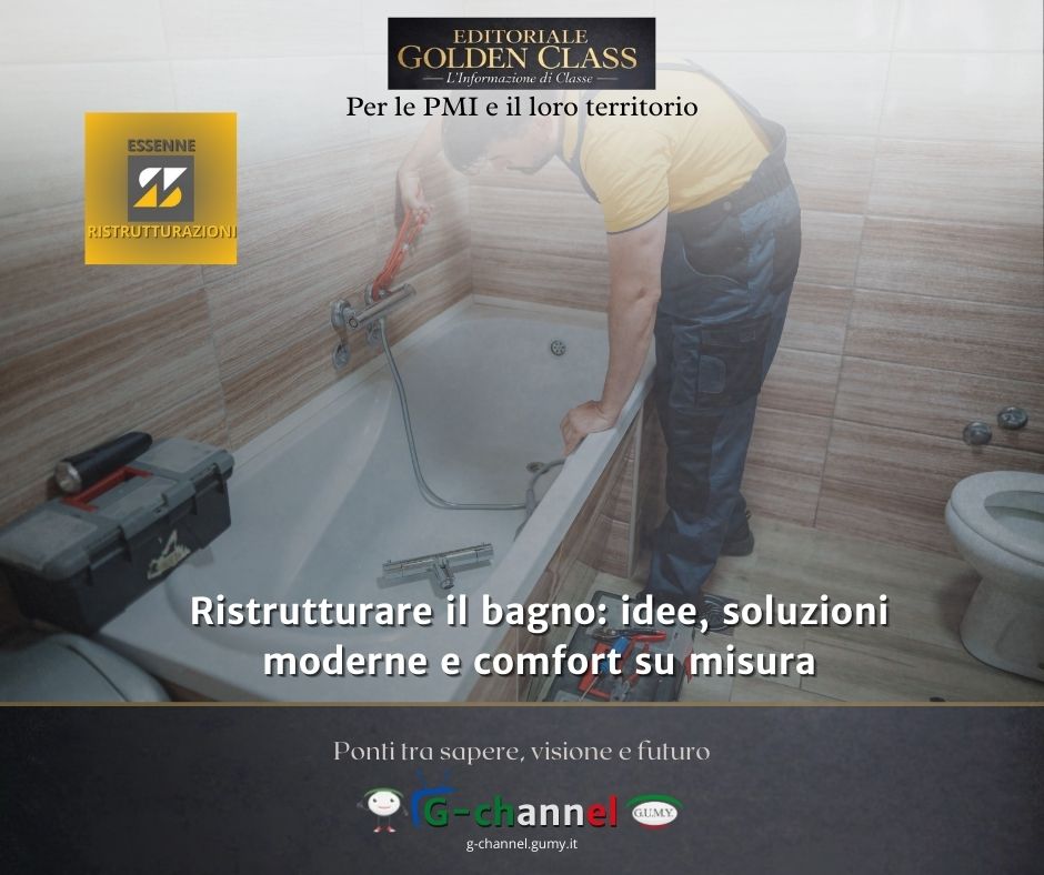 Ristrutturare il bagno: idee, soluzioni moderne e comfort su misura