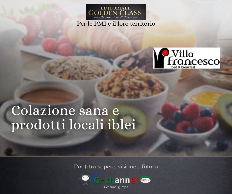 Colazione sana e prodotti locali iblei