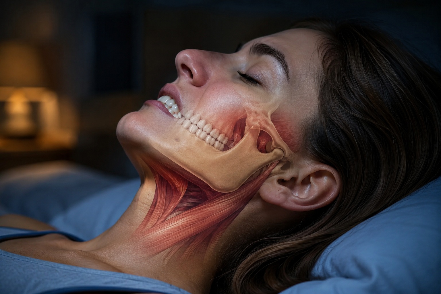 Stringi o digrigni i denti di notte? Mascella e collo lavorano insieme