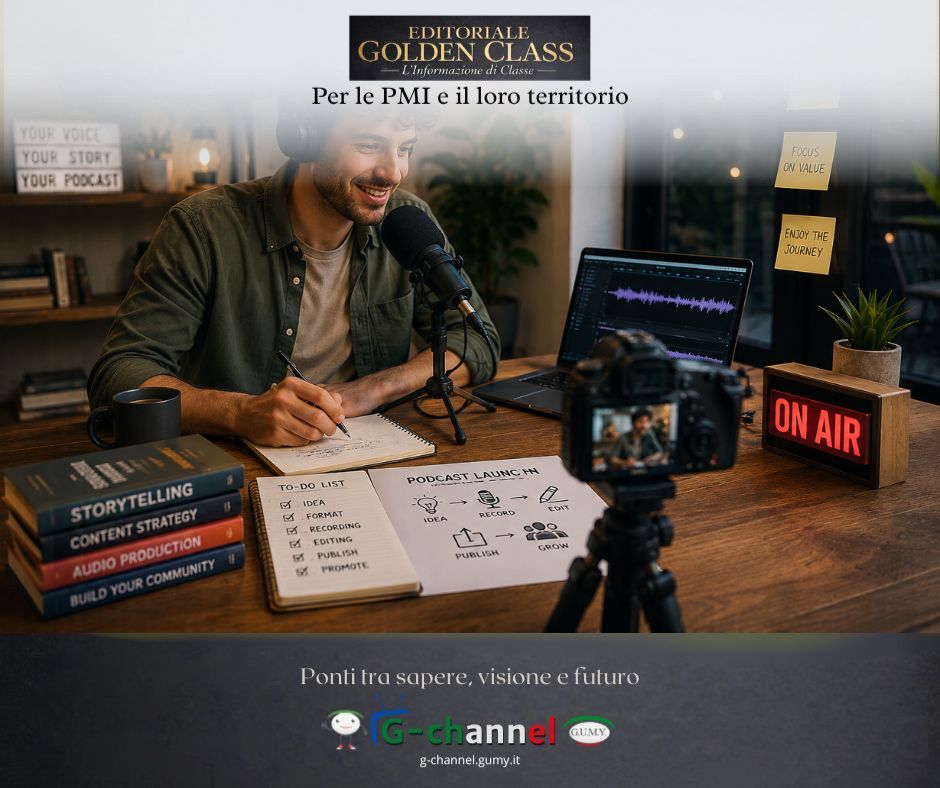 Da ascoltatore a creator: come lanciare il tuo primo podcast