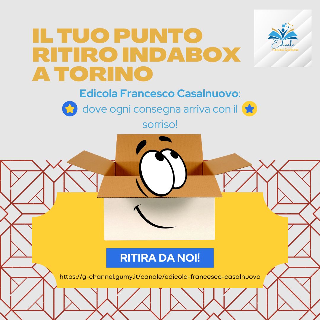 Edicola Francesco Casalnuovo: il tuo punto ritiro IndaBox a Torino Edicola Francesco Casalnuovo: il tuo punto ritiro IndaBox a Torino
